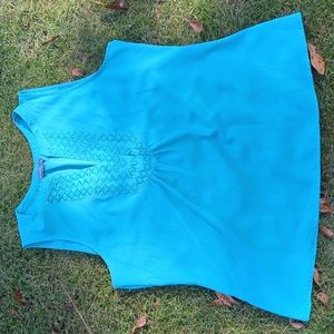 Women's size large market and spruce large blue top